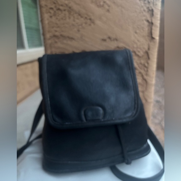 Coach leather backpack vintage bag purse main image 5